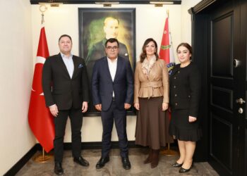 TÜİOSB’den Mersin İl Emniyet Müdürü Yılmaz’a Ziyaret