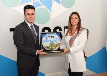 Çukurova Uluslararası Havalimanı Emniyet Müdürü Sarıcan’dan TÜİOSB’ye Ziyaret