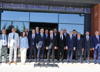 OSBÜK Heyeti Eskişehir OSB’nin Çalışmalarını Yerinde İnceledi