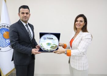 Başkan Balta’dan Akdeniz İlçesi Kaymakamı Murat Beşikci’ye Ziyaret